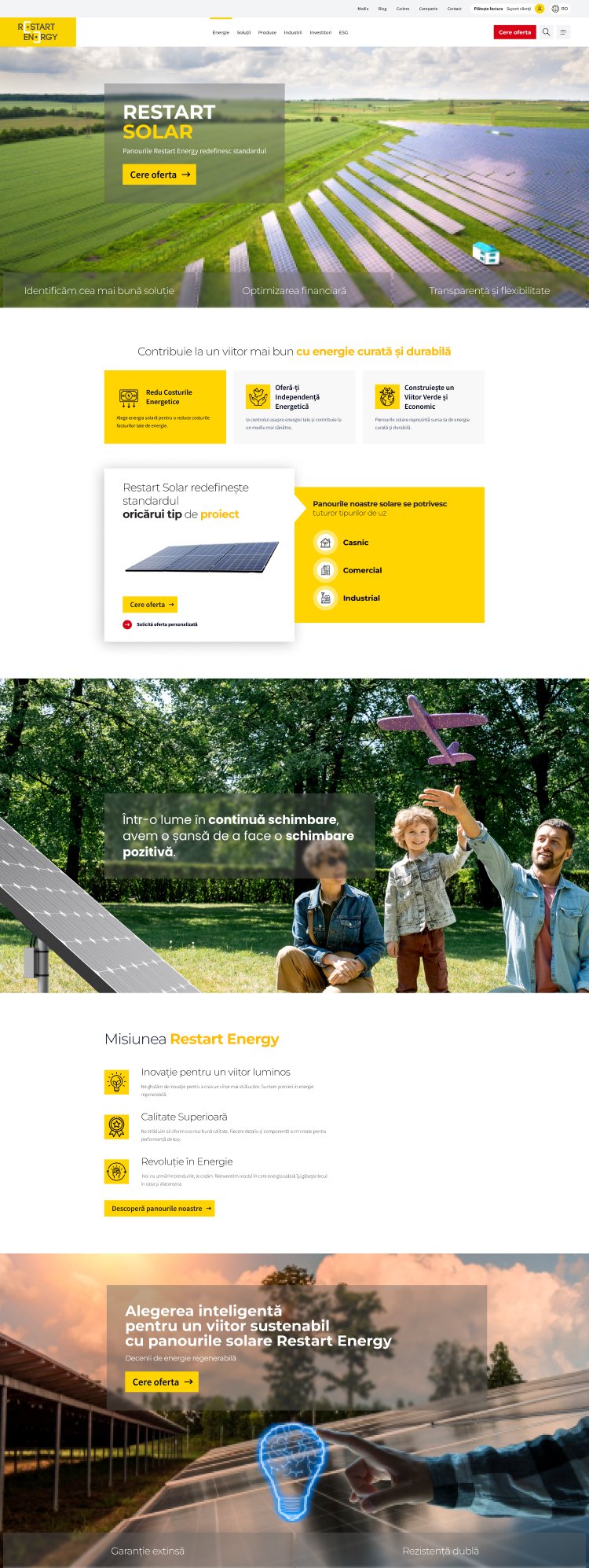 Panouri fotovoltaice – Restart Solar V1